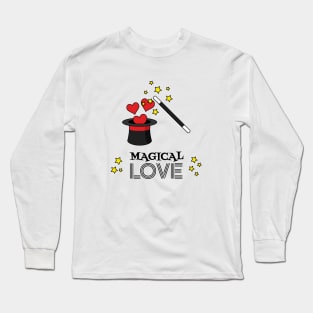 Magical Love - Black Long Sleeve T-Shirt